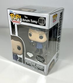 Funko Pop Wednesday Addams 811 diamond Spirit exclusive w protector