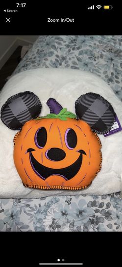 Halloween Mickey pillow
