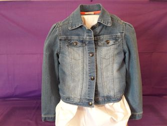 Crazy 8 Denim Girl Jacket, Size M (7/8)