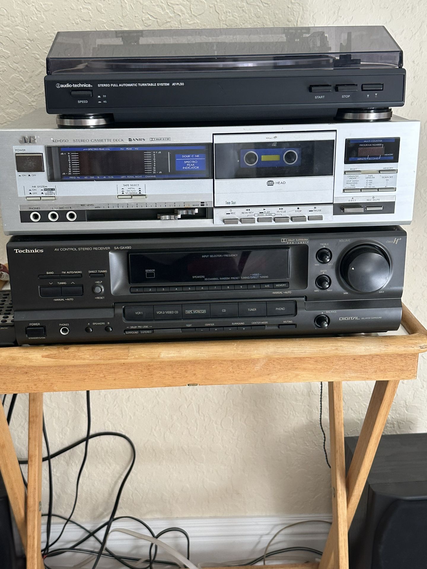 Stereo System 3 Components 