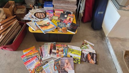 Bon Appetit taste of home much more magazines plus paperback books