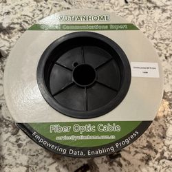 330ft/100m OD-5mm Industrial TPU OM3 Fiber Optic cable Uniboot LC to LC Outdoor 