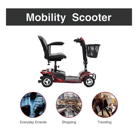 Equate Mobility Scooter 4 Wheel