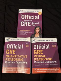 ETS GRE Practice Books Set