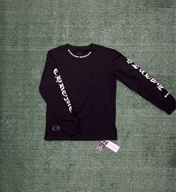 Chrome Hearts Black Long Sleeve T-Shirt