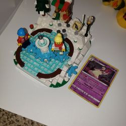 Legos City Ice Skating  Christmas Winter Set