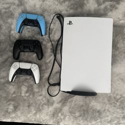 PS5 w/ 3 Controllers For sale