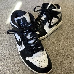 Nike Air Jordan Black And White Shoes