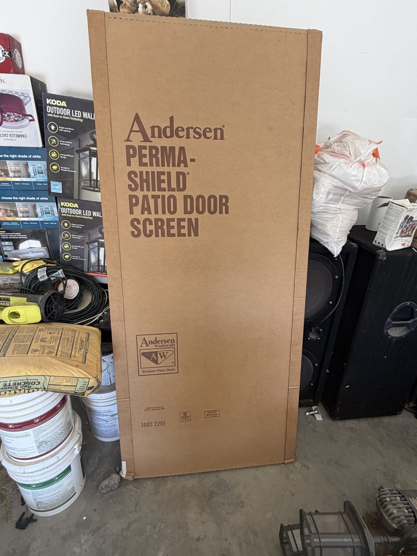 Patio screen door