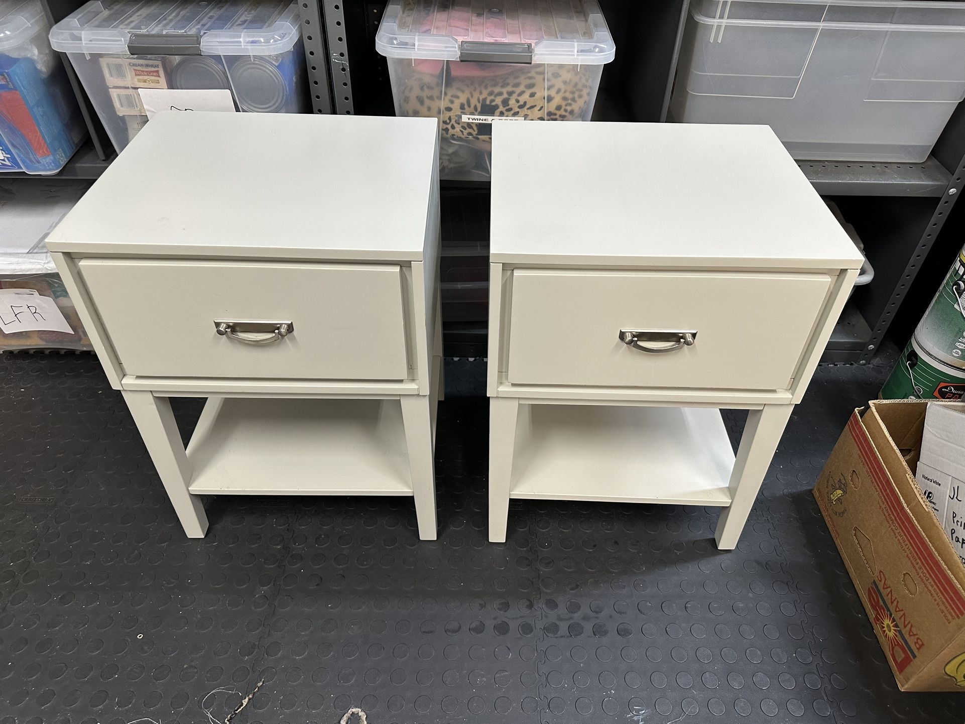 2 Side / End / Night Tables / Stands