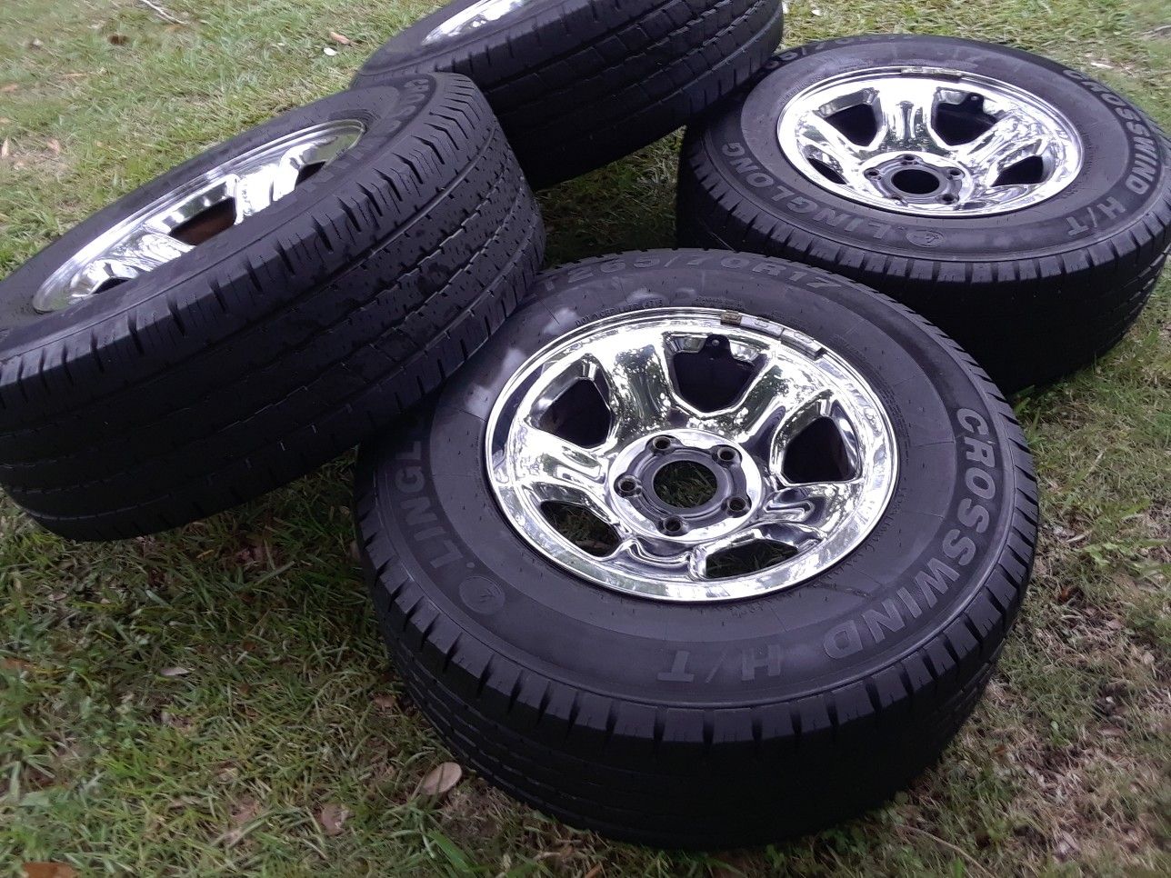 Wheel and tire set dodge ram taking best offers.