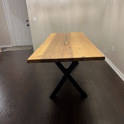 Handmade Wood Table/ Bench
