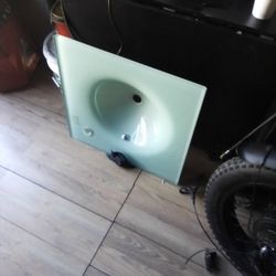 Glass Cover Sink