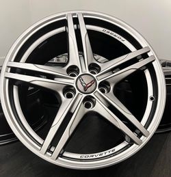 19" + 20" Chevy Corvette  C8 OEM Genuine FORGED wheels/Rims Staggered