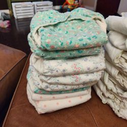 Vintage Cloth Diapers And Covers