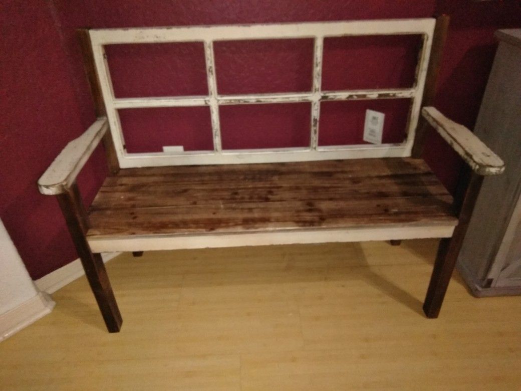 Windowpane Bench