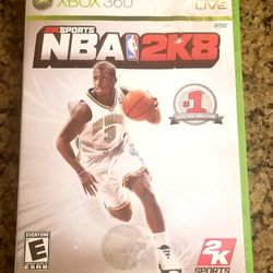NBA 2K8 on Playstation 2