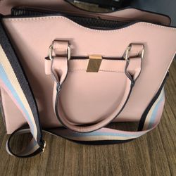 Womans Blush Large Bag Blush Pink