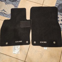 MAZDA CX-90 FLOOR CARPET COVER LINER MAT OEM 2024 - 2025 FRONT SET