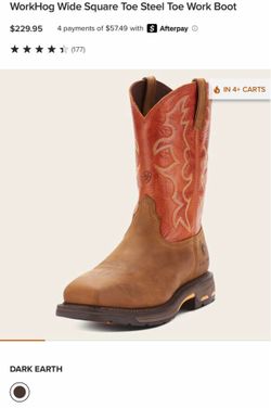 Ariat WorkHog wide Square Steel Toe Boots