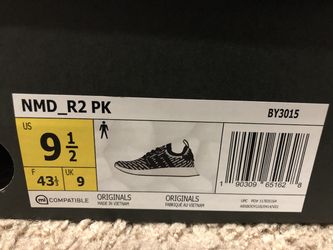 Nmd R2 pk white/black