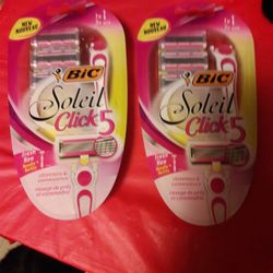 Ladies 1 Shaved And 3 Blades  $6 Each Pkge.