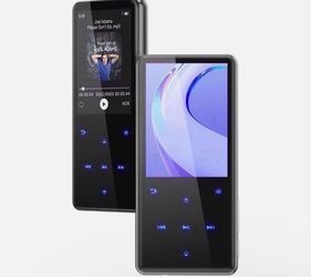 64GB MP3 Player Bluetooth 5.3 Portable MP3 Player Music Player with Built-in Speaker, Random Playback, Video, eBook, Pedometer, FM Radio, 2.4 Inch Dis