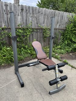 CAP Bench Press Rack & Adjustable Bench