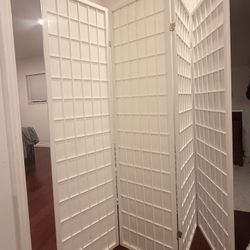 4 Panel Wall Divider 