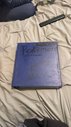 Old Pokemon binder found