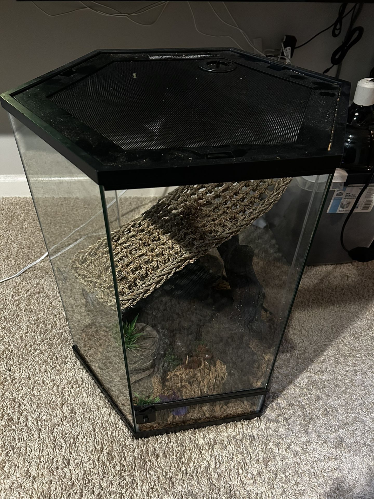 Hexagon Reptile Enclosure/Terrarium