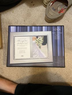 Brand new Lenox Double Wedding Invitation Frame