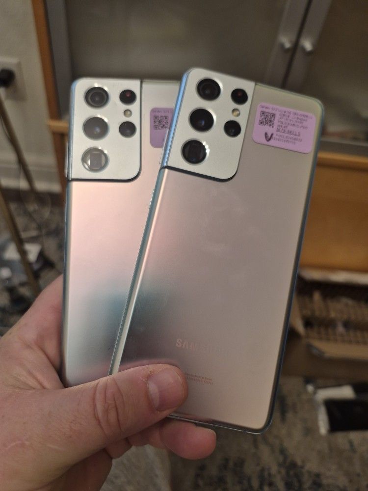 Sim Unlocked Samsung galaxy S21 Ultra 5g 128gb 6.8 5000mah 