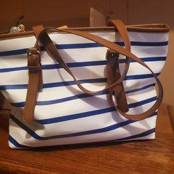Generic Striped Handbag
