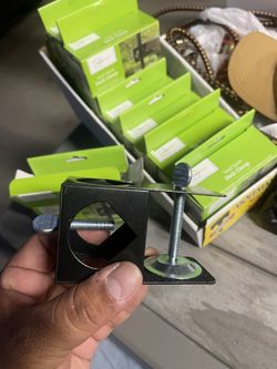 Yard Torch Deck Clamp
