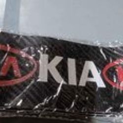 Kia  4Pcs/Set,Car Door Sill Plate Protectors,Carbon Fibre Vinyl Reflective Car Door Sill Decoration Scuff Plate.