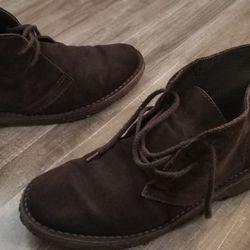 Brown Suade Shoes Size 9.5