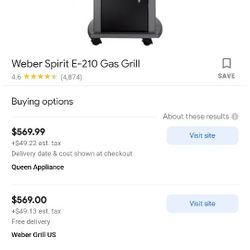 Weber Gas Grill