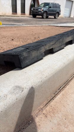 Rubber ramp