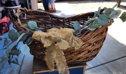 Large decorative basket