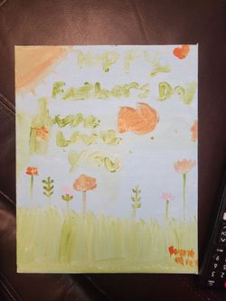 Hand-Painted Artwork $5 Each canvas