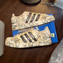 10.5 adidas Superstar Hellstar Desert Camo