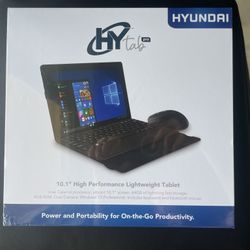 Brand New Hyundai HYtab Pro 10.1 Inch 2 in 1 Tablet Windows