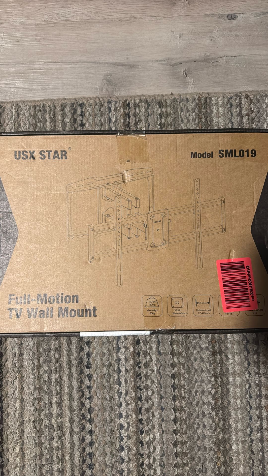 USX Star model SML019 TV Walt Mount
