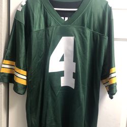 Brett Favre #4 Green Bay Packers NFL Men’s Black Reebok Reversible Jersey 46/Small