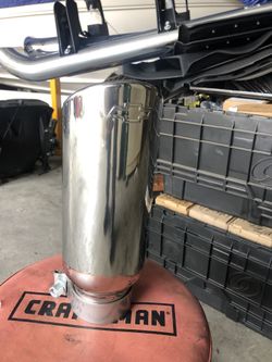 Chevy OEM Chrome Tip W Chevy LOGO