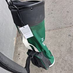 Jones Sports Original Green/White/BLACK Golf Sunday Carry Bag