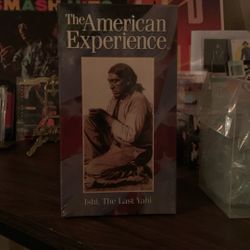 The American Experience Ishi The Last Yahi Sealed VHS NOS