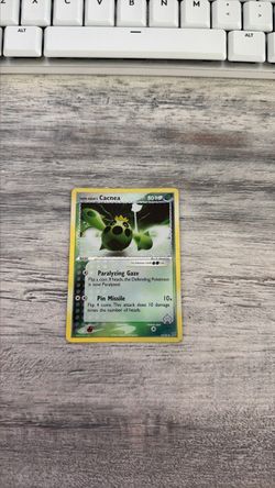 Pokemon Team Aqua's Cacnea Holo