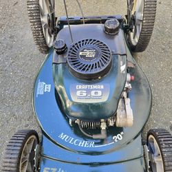 Craftsman 6.0 HP 20 Inch Walk Behind Mulcher
